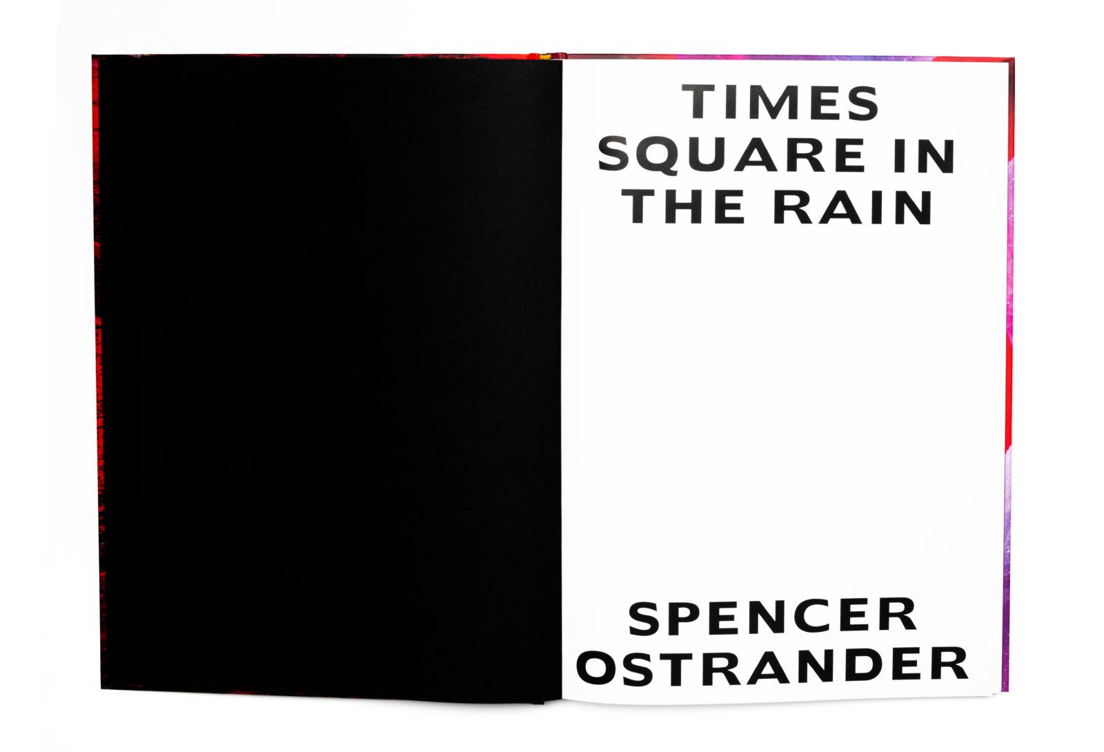Times Square in the Rain . Title Page