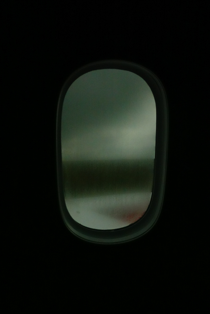 Airplane Window . Nairobi